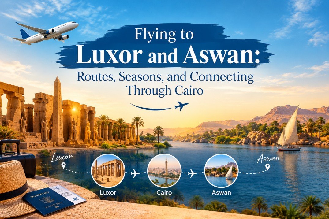 Flying to Luxor and Aswan